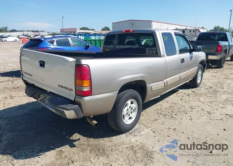 1999 Chevrolet Silverado 1500 Ls из США, поврежденный, VIN 2GCEC19V1X1186227
